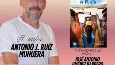 Cartel Cristales de plata de Antonio J Ruiz Munuera