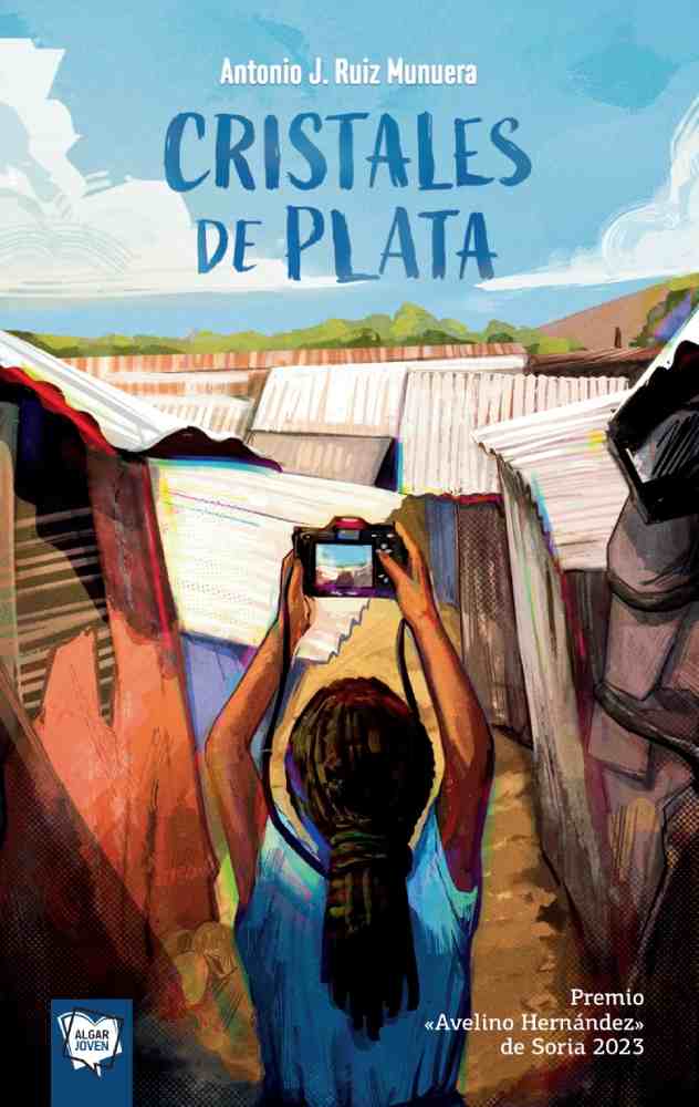 Cubierta Cristales de plata de Antonio J. Ruiz Munuera