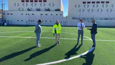 Sustitución Césped en Polideportivo El Romeral(1)