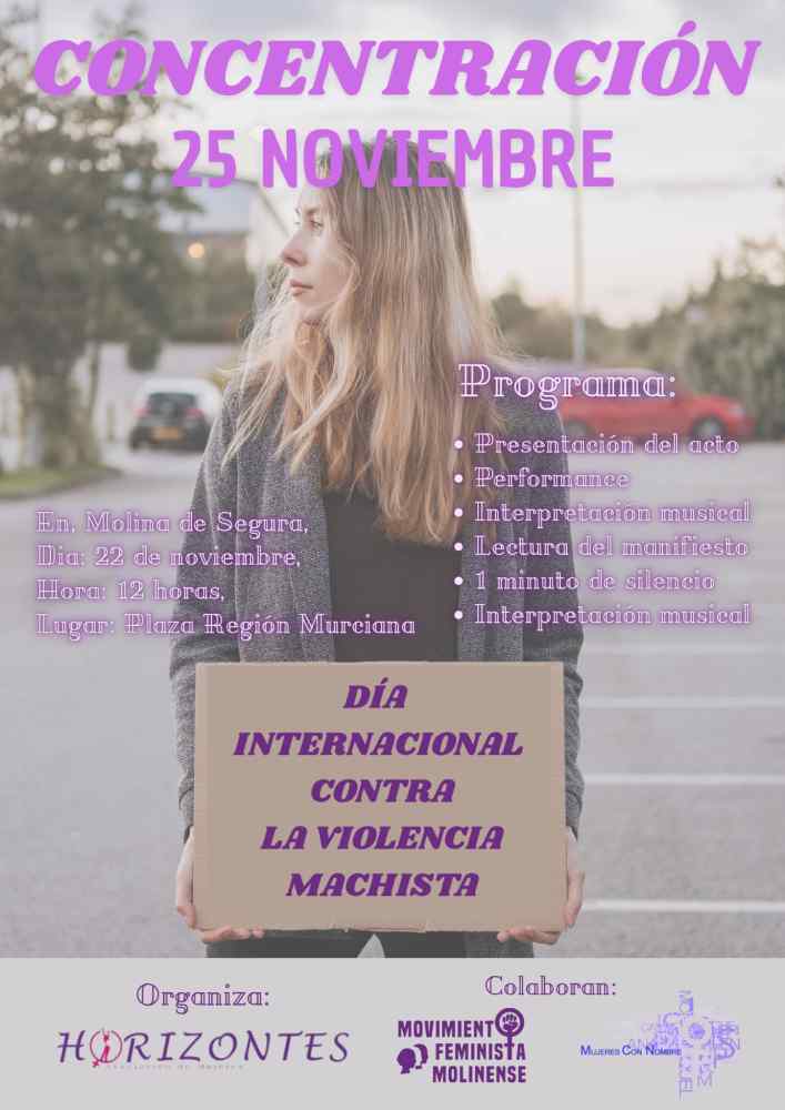 cartel violencia machista concentración 25_11_25
