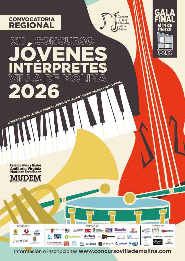 Cartel XII Concurso de Jóvenes Intérpretes