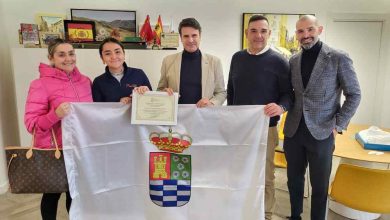 Deporte-Molina-Recepción a la jugadora de golf Daniela Gallego Meseguer-Foto1(1)