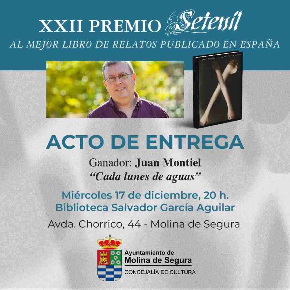 Premio Setenil de Molina 2025-Previa acto de entrega-CARTEL(1)