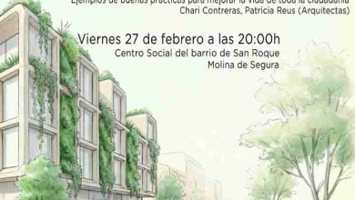 cartel Barrio san roque charla urbanismo