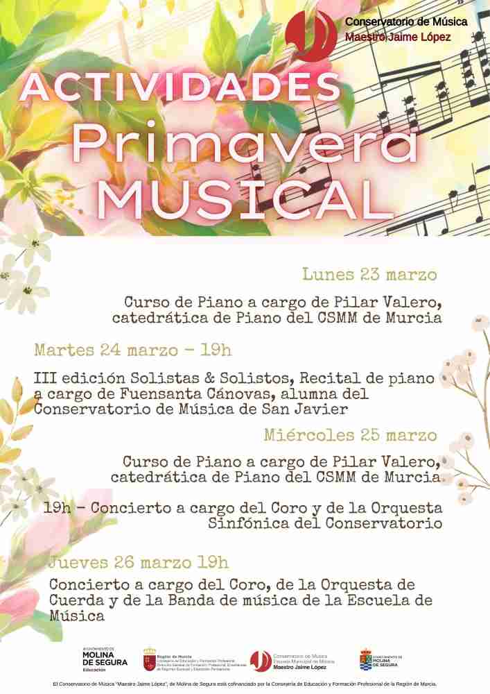 Conservatorio y Escuela Municipal Música Molina-Actividades Primavera Musical 2026-Días 23, 24, 25 y 26-CARTEL(1)