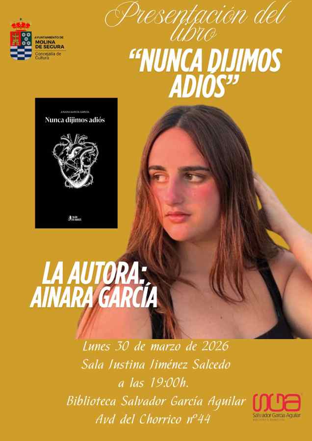 Libro 'Nunca dijimos adiós' de Ainara García García-CARTEL(1)