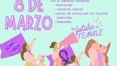 cartel 8 m mujeres horizonte