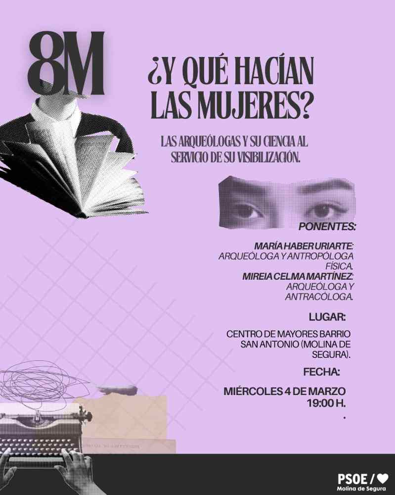 cartel acto socialista 8m image