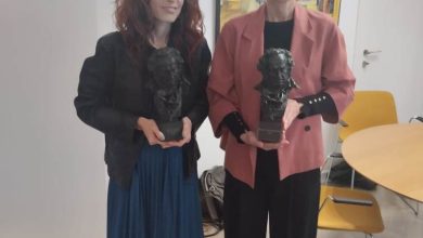 miriam garlo y eva libertad con los goyas