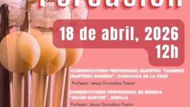 Conservatorio Música Molina-III Encuentro de Percusión-Día 18-CARTEL