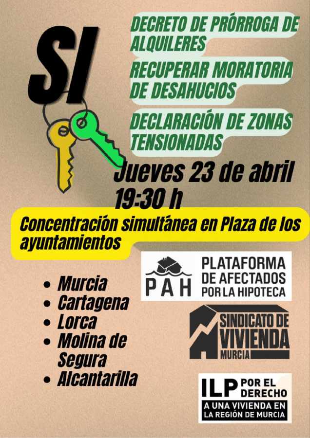 cartel concentración Molina
