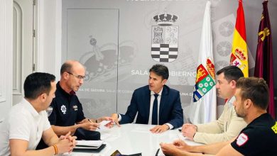 Protección Civil-Molina-Aviso NARANJA por lluvias y tormentas-Reunión de coordinación-Foto (1)