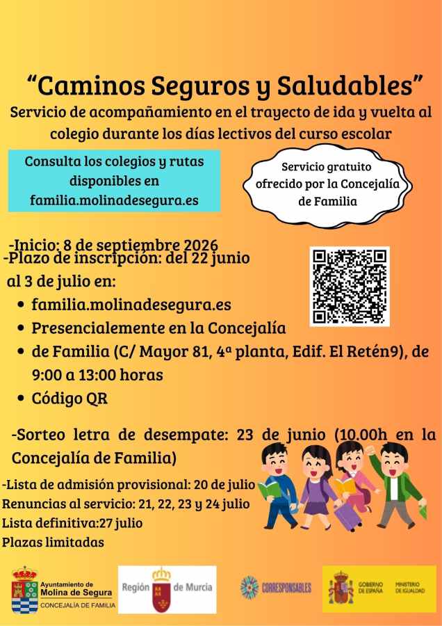 Familia-Molina-Servicio 'Caminos seguros y saludables' curso 2026-2027-Plazo inscripción-CARTEL (1)