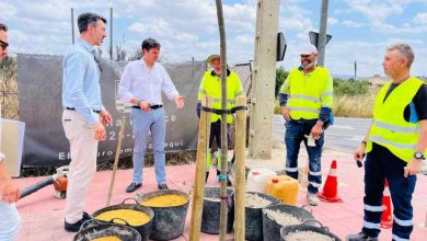 Vía Pública-Molina-Renaturalización casco urbano-Visita a plantación nuevo arbolado en Avenida del Chorrico y Ronda Este-Foto (1)