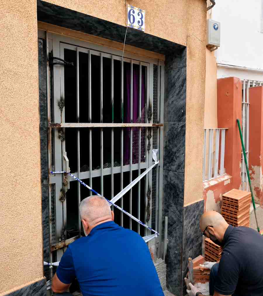 Tapiado de vivienda PSOE1