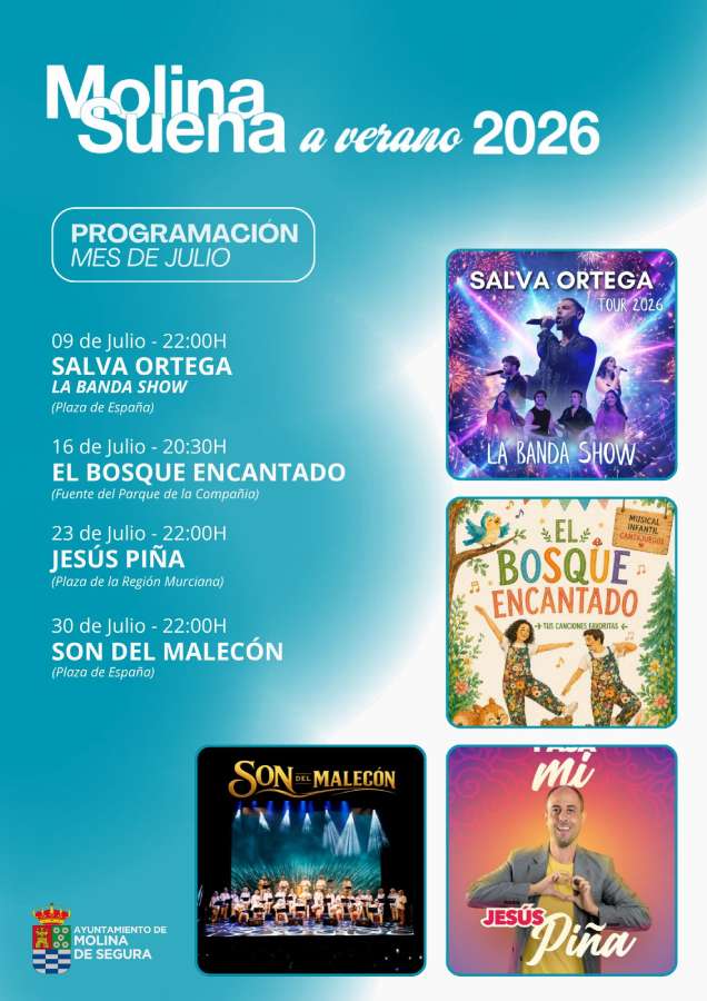 Cultura y Fiestas Locales-Ciclo 'Molina Suena a verano' 2026-CARTEL PROGRAMACIÓN JULIO (1)