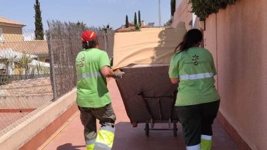 Equipo Servicio de Recogida de Voluminosos en domicilios Molina de Segura