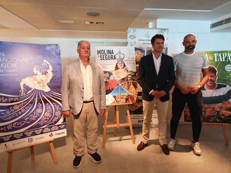 Fiestas Patronales de Molina de Segura. Presentación Rueda de prensa1 (1)