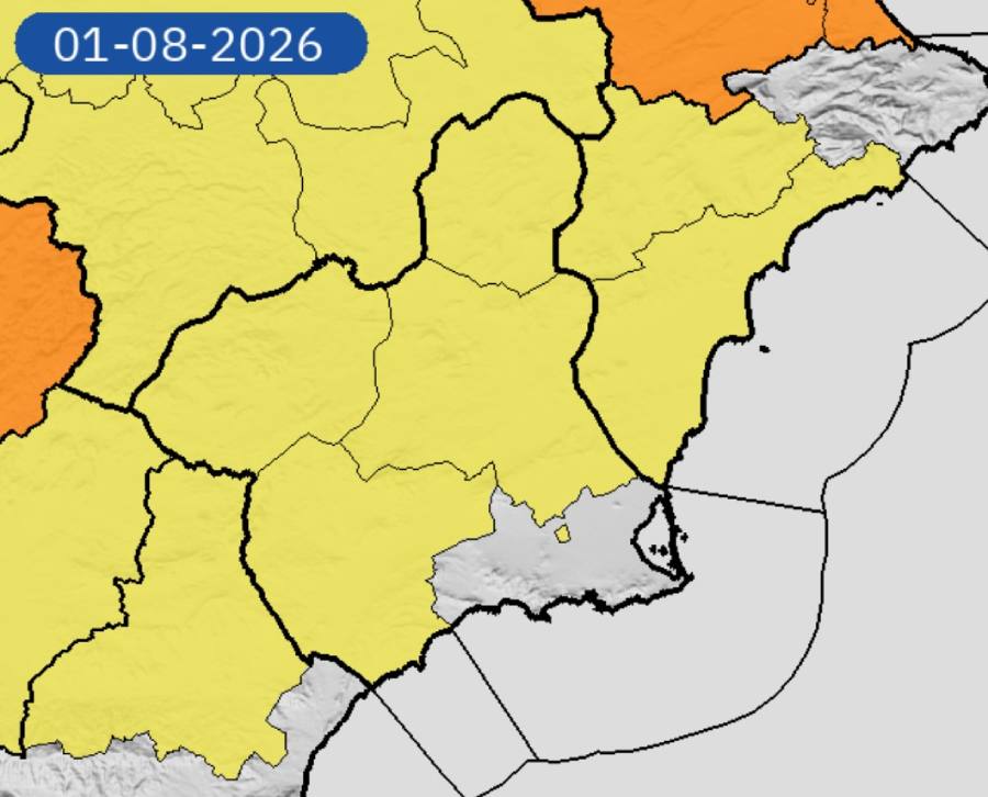 Mapa Aviso amarillo y tormentas sábado 1_8_26 2026-07-31 at 11.46.32