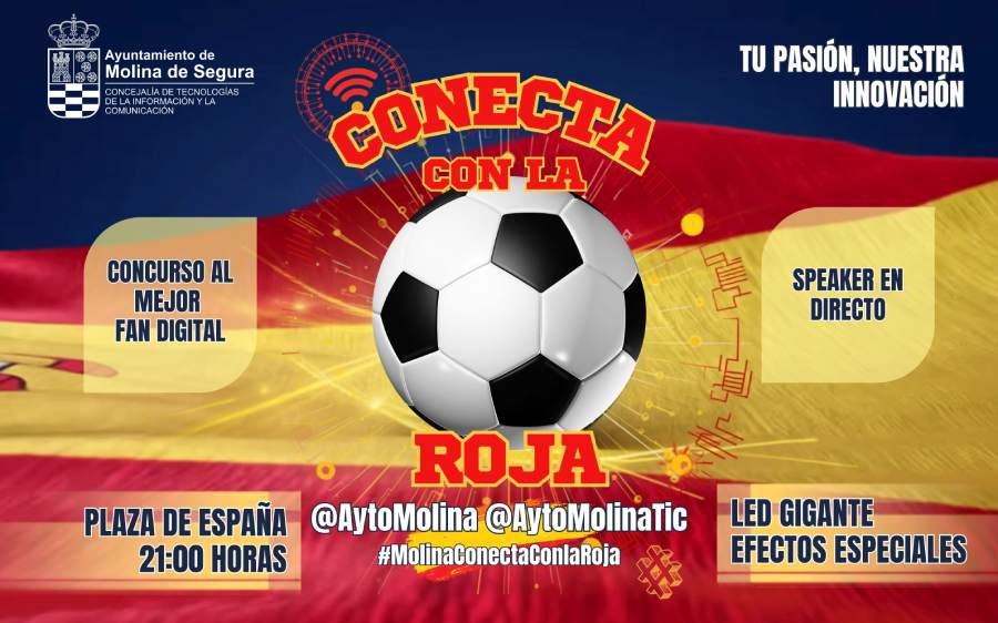 Mundial Fútbol 2026-Retransmisión partidos fase final en Plaza de España-CARTEL (1)