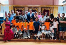 Recepción a niños programa Vacaciones en Paz 1
