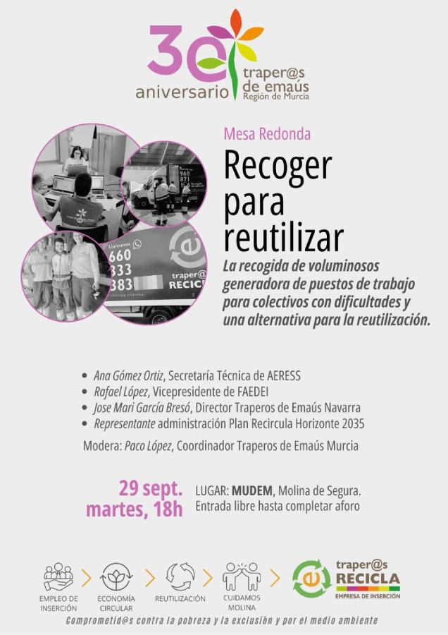 Cartel acto traperos de emaus