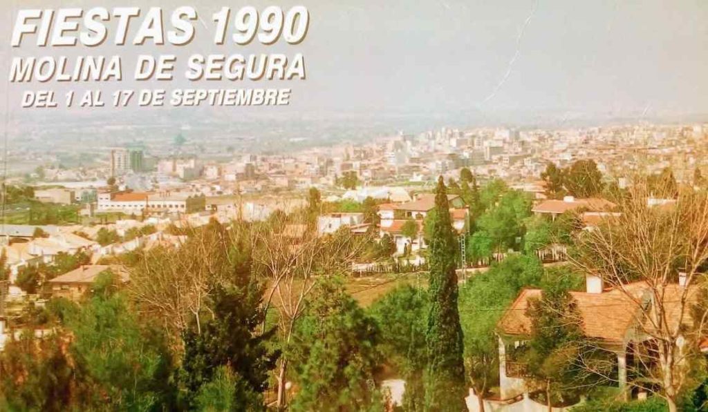 Fiestas 1990 cartel del 1 al17 septiembre