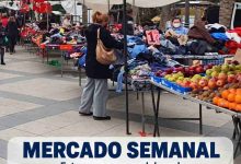 Mercado semanal cambio de fecha por fiestas patronales 2026