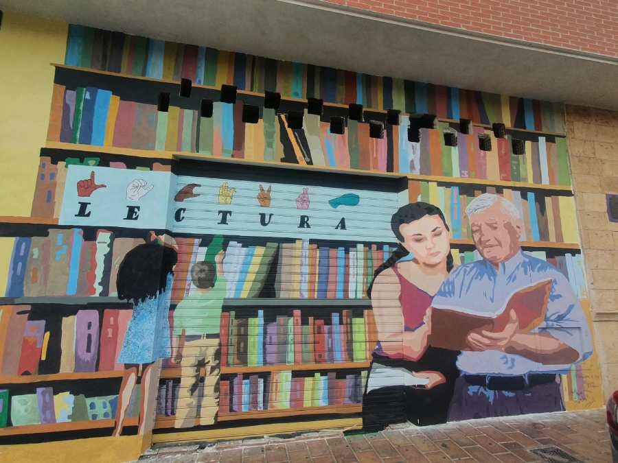 Portada ,Mural Lecturas