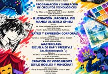 Cartel de la programación de actividades juveniles de otoño 2026 en Molina de Segura
