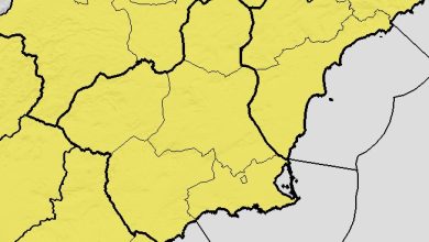 20261007-FMA-mapa-1 12 región de Murcia aviso amarillo 7_10_26
