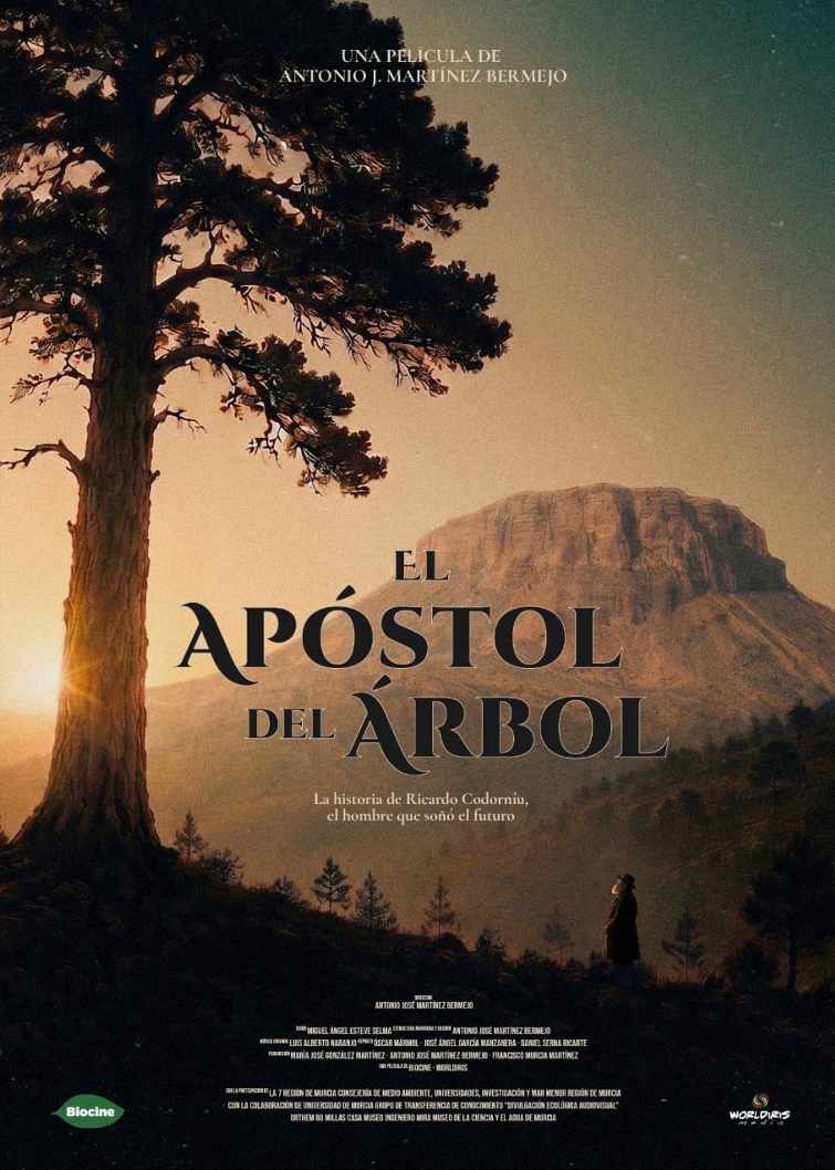 Cartel El Árbol del Ápostol Luis Alberto Narantjo