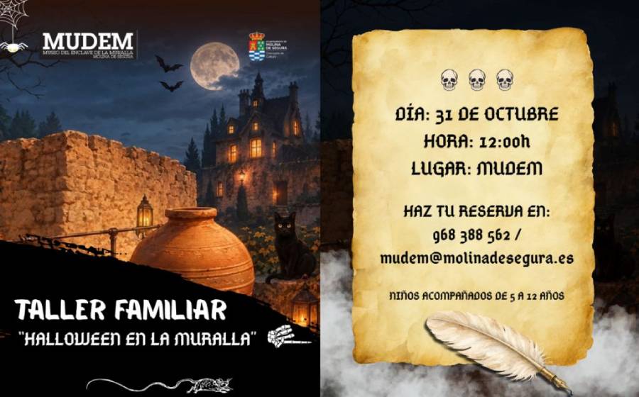 Fiestas Locales y Cultura-Molina-Taller familiar 'Halloween en la Muralla'-Día 31-CARTEL (1)