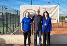 Foto encuentro padel Fundación Centauro Quirón