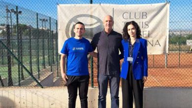 Foto encuentro padel Fundación Centauro Quirón