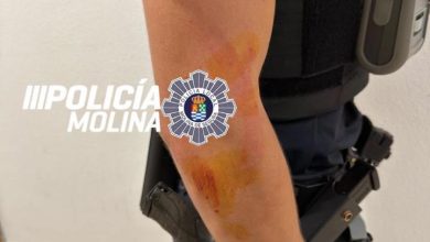 Polícia LOcal Molina de Segura herido imagen de Facebook 855645652_1916540469700175_6138956503042948510_n