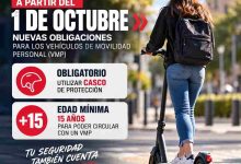 Policía Local Molina patinetes nuevas normas