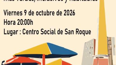 San Roque celebra este viernes una charla sobre barrios más verdes y habitables con participación vecinal y nuevas propuestas urbanas