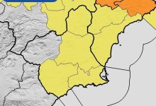 mapa DOMINGO aviso amarillo